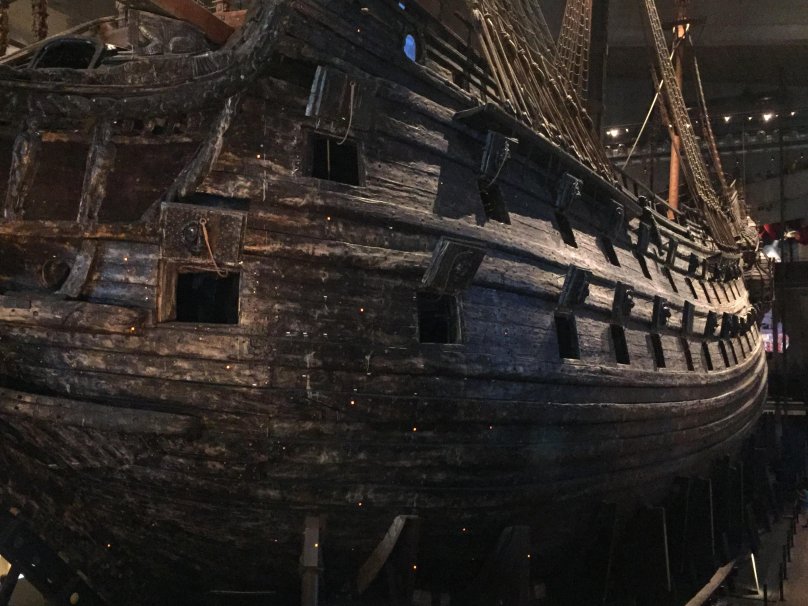 Корабль Васа фото раскраска