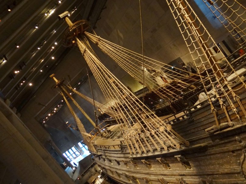 Корабль Васа фото раскраска