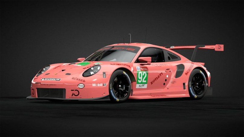 Porsche 911 RSR livery