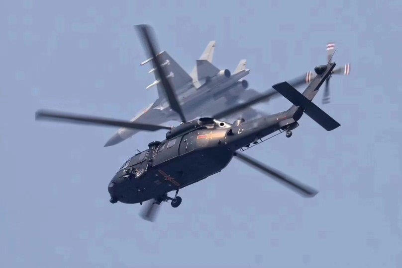 Военные вертолёты Китая z20