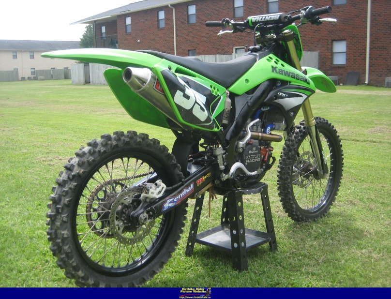 Kawasaki kx250f 2008