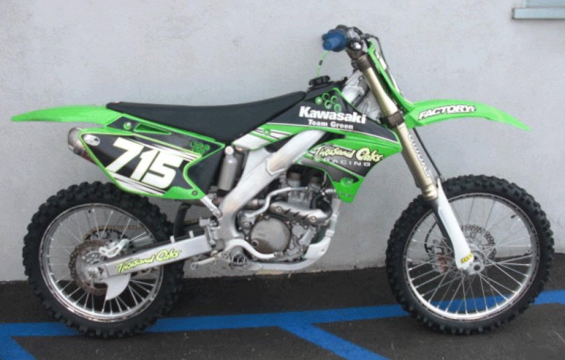 Kawasaki kx250f 2006