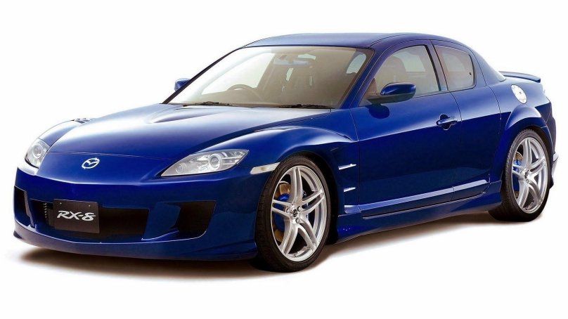 Мазда рх8 синяя