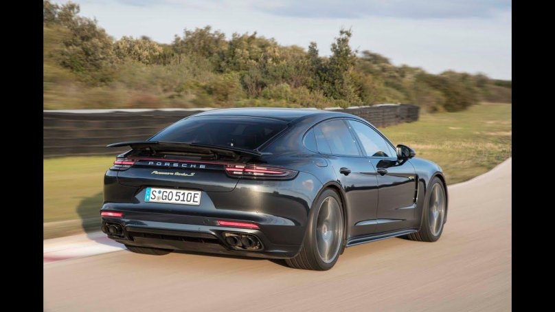 Porsche Panamera Turbo s 2018 Black
