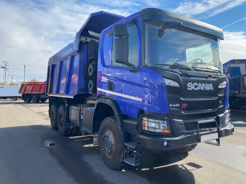 Самосвал Scania p440 8x4