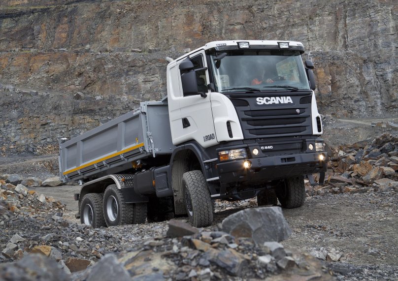 Скания 6х6 самосвал