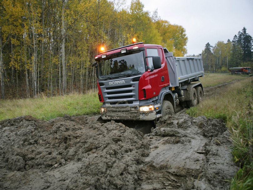 Скания 6х6 самосвал