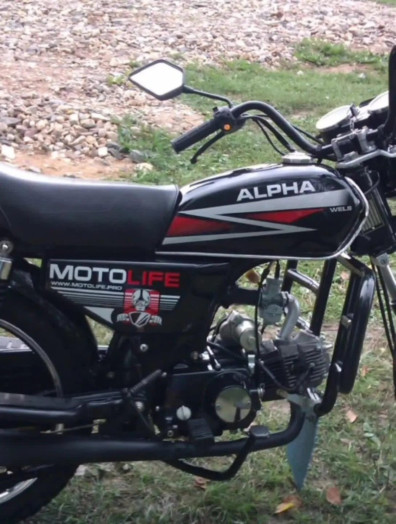 Мотоцикл Альфа 110 кубов