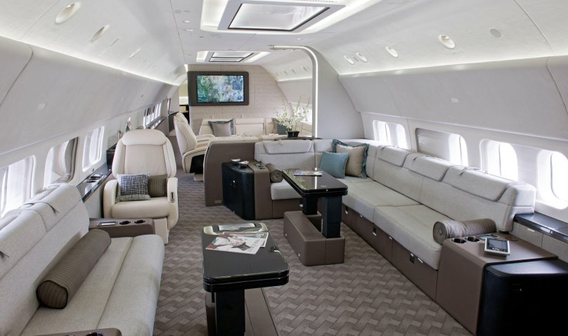 Boeing Business Jet (BBJ) салон