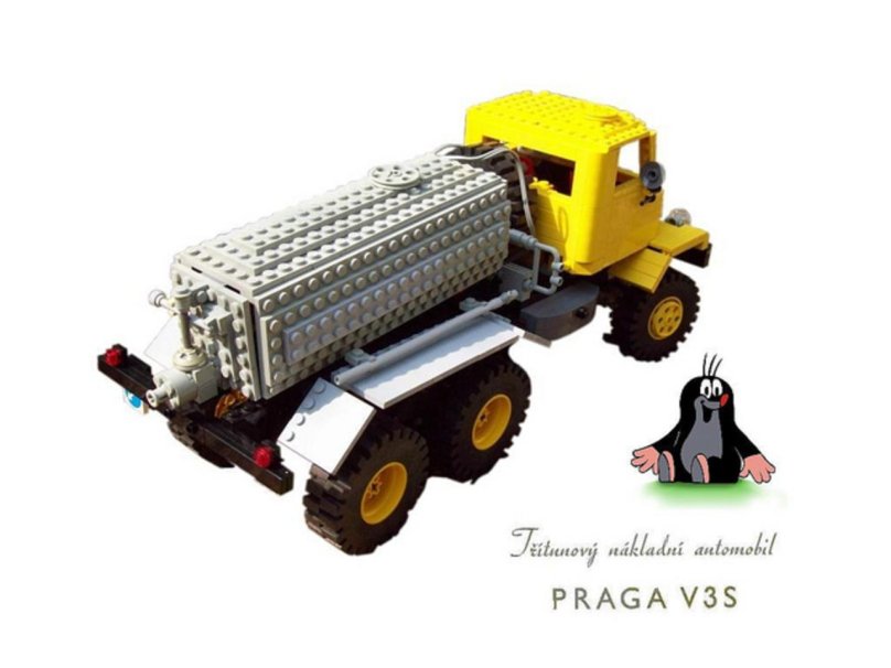 Грузовик Praga v3s