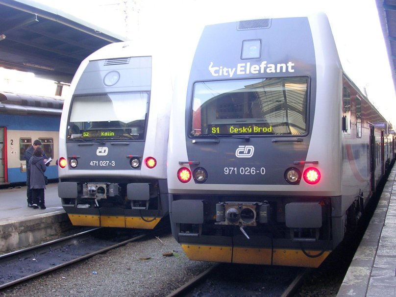 Поезда Чехии