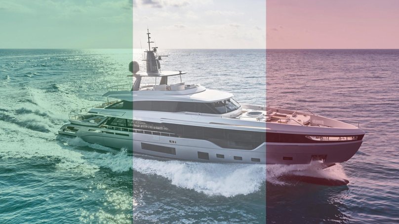 Яхта Azimut grande