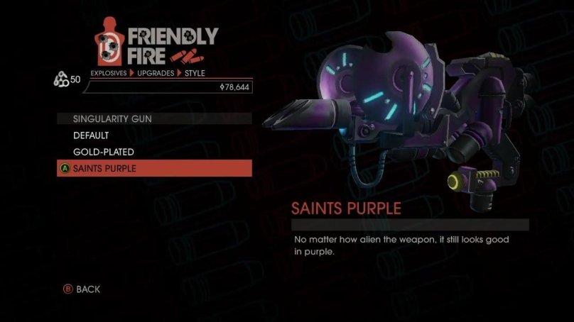 Оружие из Saints Row 4