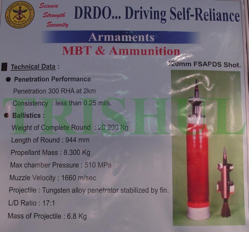 120mm APFSDS dm23