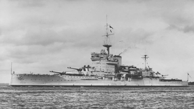 HMS Queen Elizabeth линкор