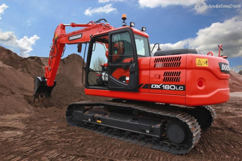 Дусан 180 гусеничный экскаватор