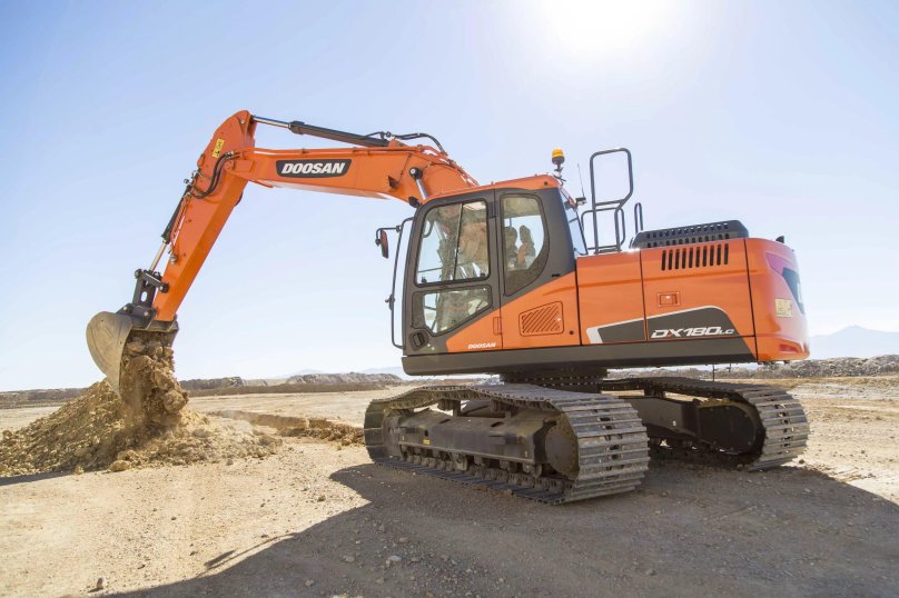 Doosan экскаватор гусеничный DX 180