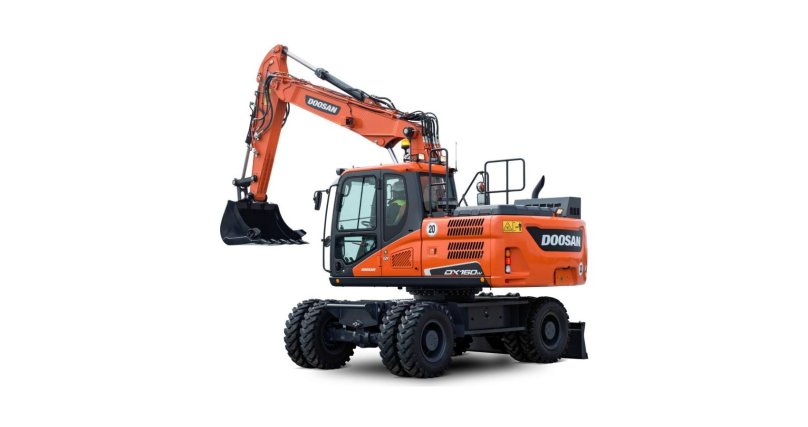 Экскаватор колесный Doosan dx160w
