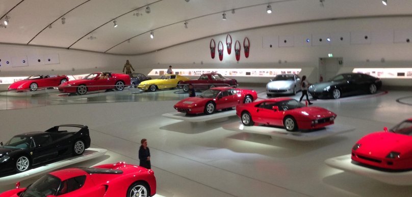 Музей Феррари в Маранелло Италия