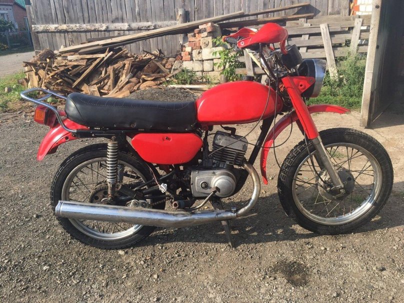 Мотоцикл Минск 3.112 красный