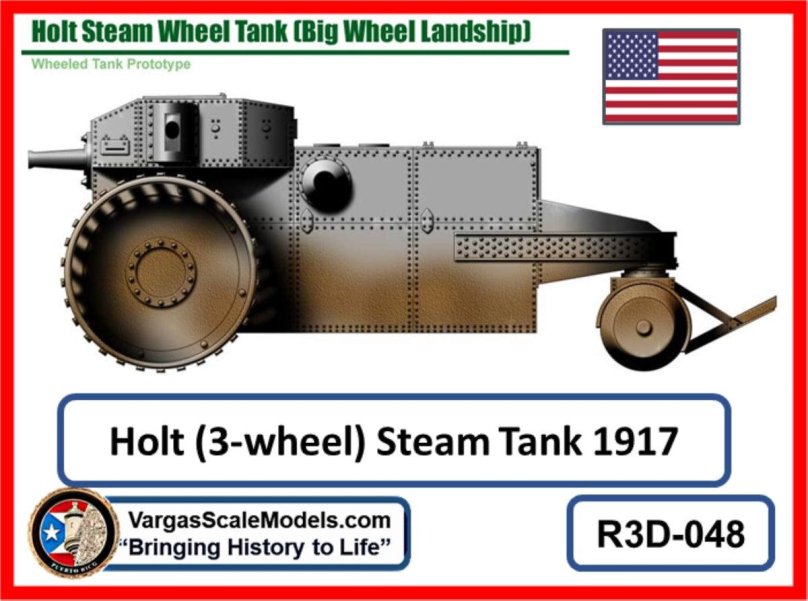 Holt Steam Wheel Tank
