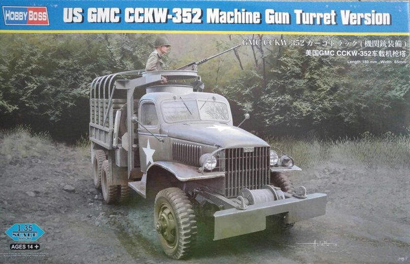 Hobby Boss 83833 us GMC CCKW-352