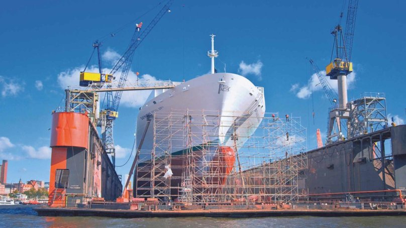 Верфь в Гамбурге