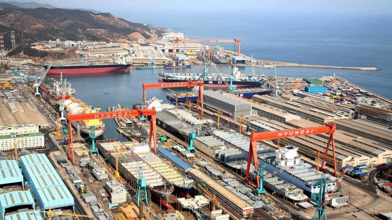 Hyundai Heavy industries Южная Корея