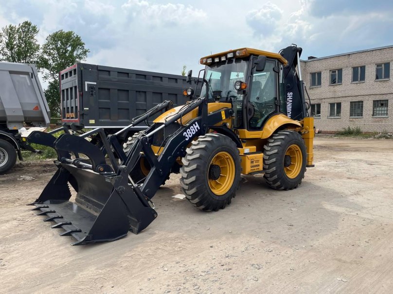 Экскаватор-погрузчик shanmon 388h, 2023