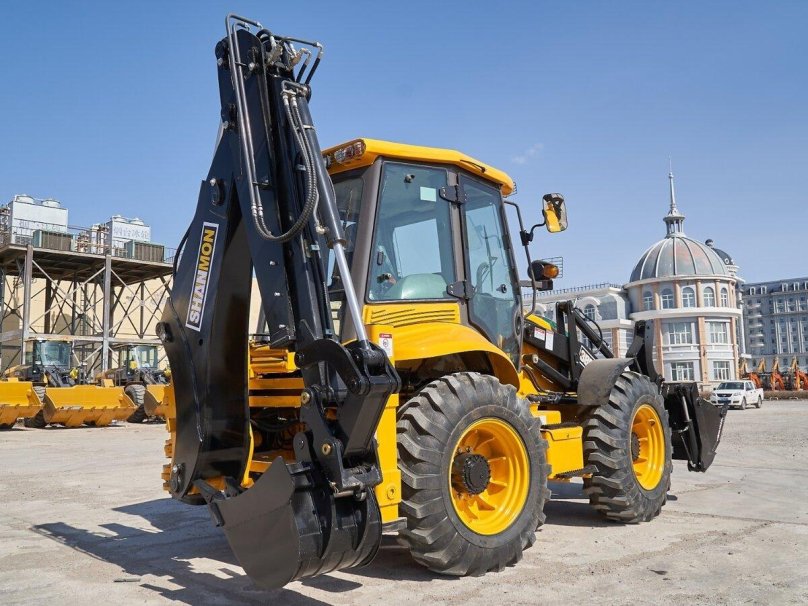 Экскаватор-погрузчик shanmon 388