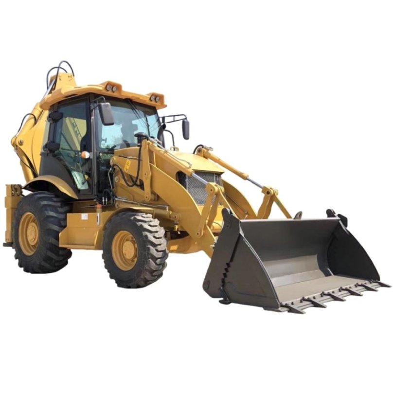 Экскаватор- погрузчик shanmon 388h равноколесный