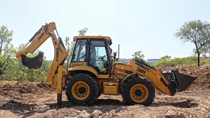 Shamon экскаватор погрузчик 388h