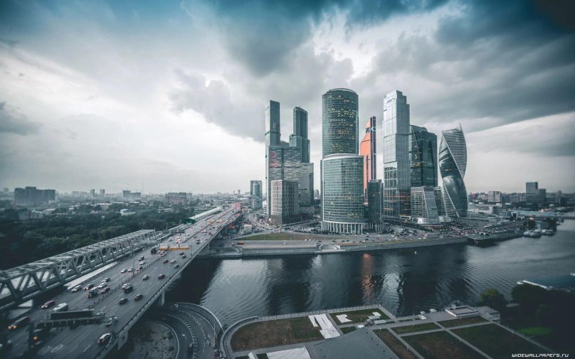 Москва Сити 8к