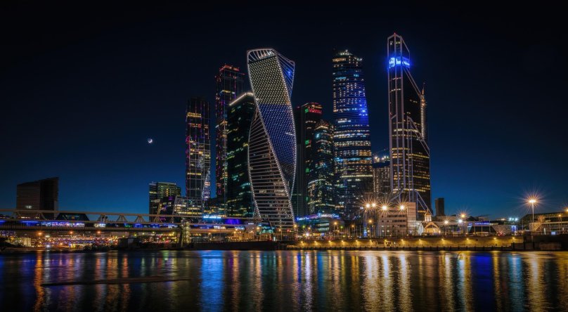 Москоу Сити 4к
