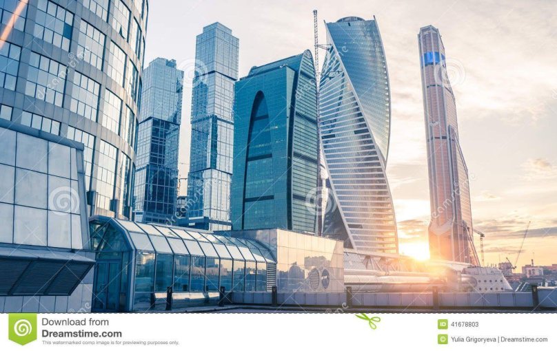 Здания Москоу Сити