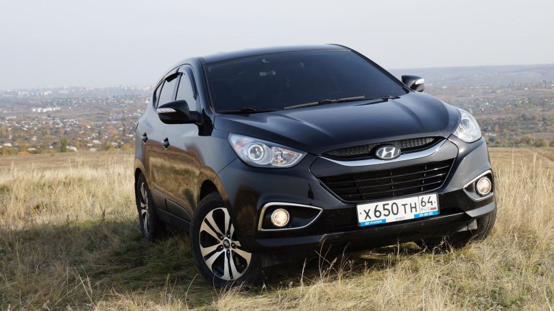 Hyundai ix35 антихром