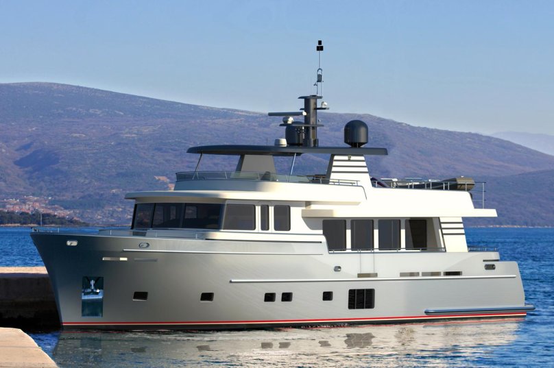 Моторная яхта Wim van der Valk 25