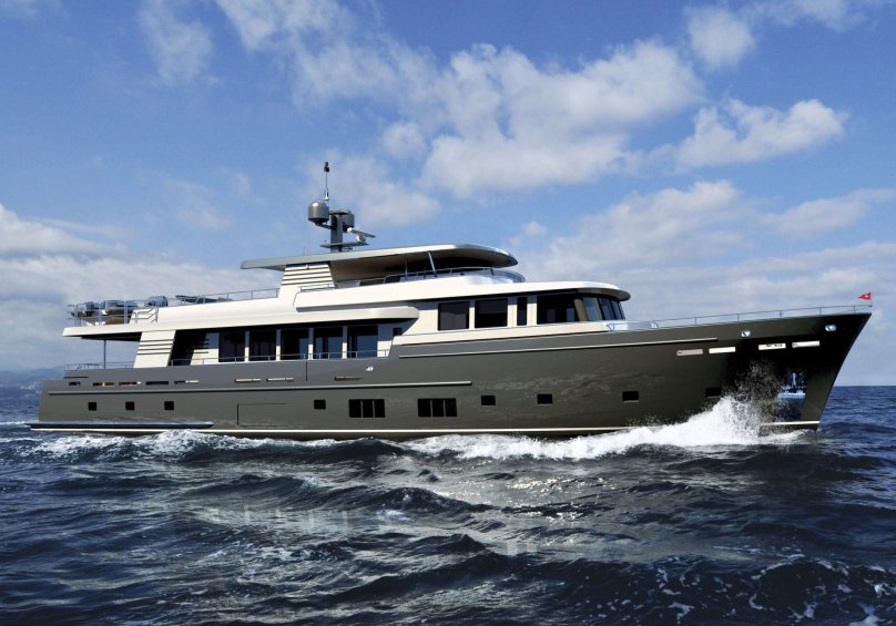 Яхта траулер Континенталь