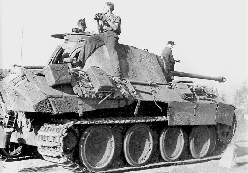 Танк пантера Аусф д