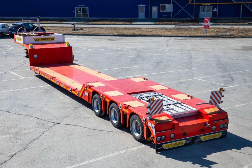 Полуприцеп трал (тяжеловоз) Juterborg 985244,