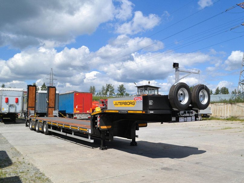 JTB 40 полуприцеп трал Juterborg