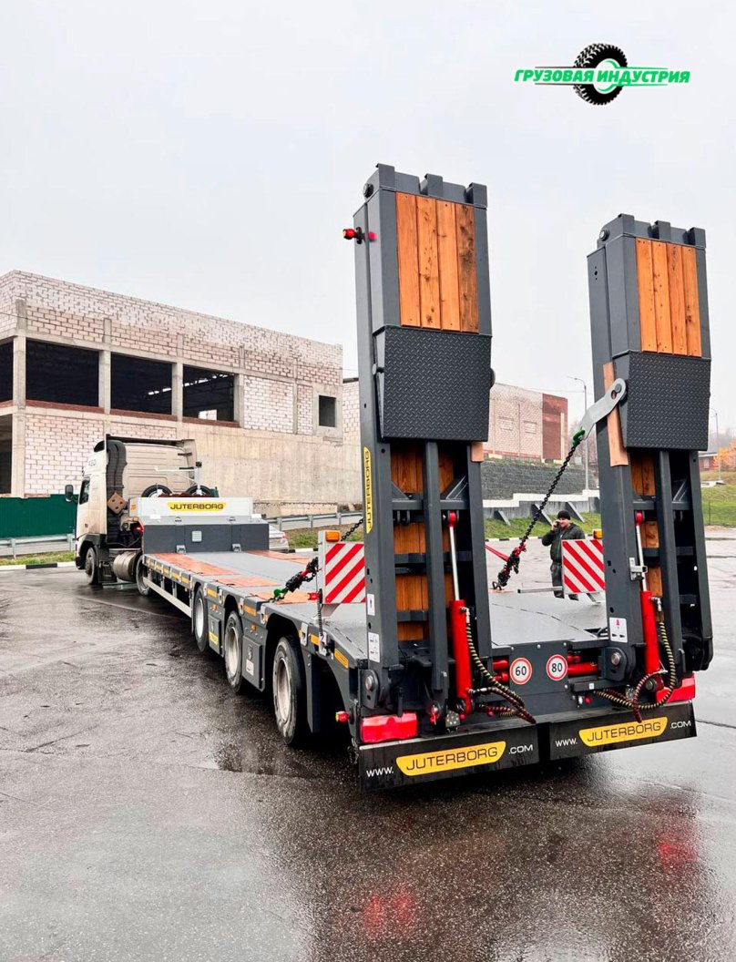 Поворотные оси Osman Kos на трале