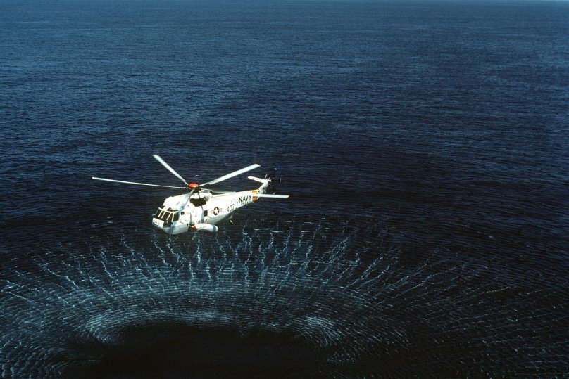 Helicopter 3d Sea