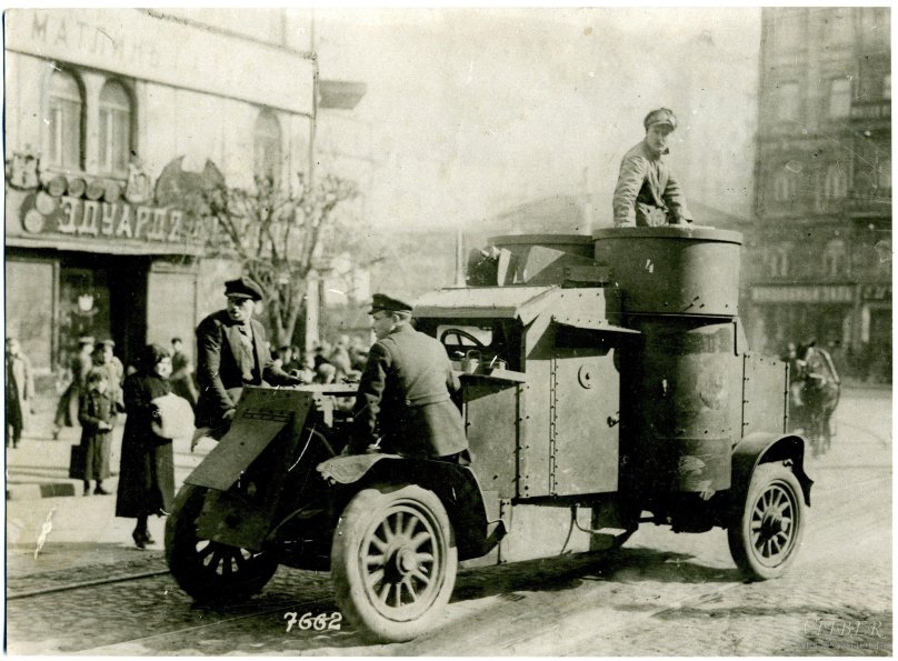 Бронеавтомобиль Руссо-Балт 1914