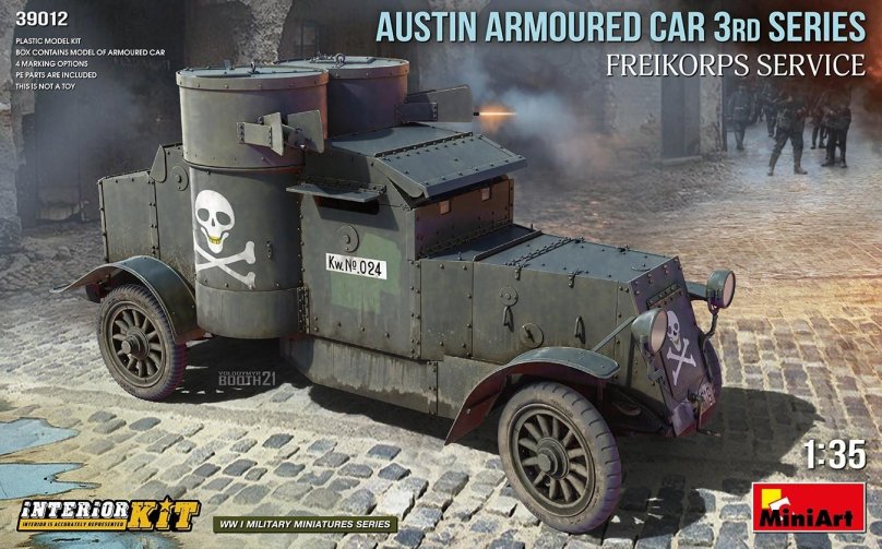 Остин броневик модель 1-35