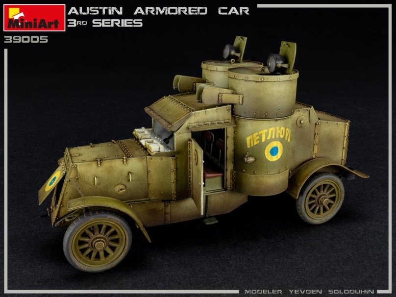 Бронеавтомобиль Остин от Миниарт в 1 35