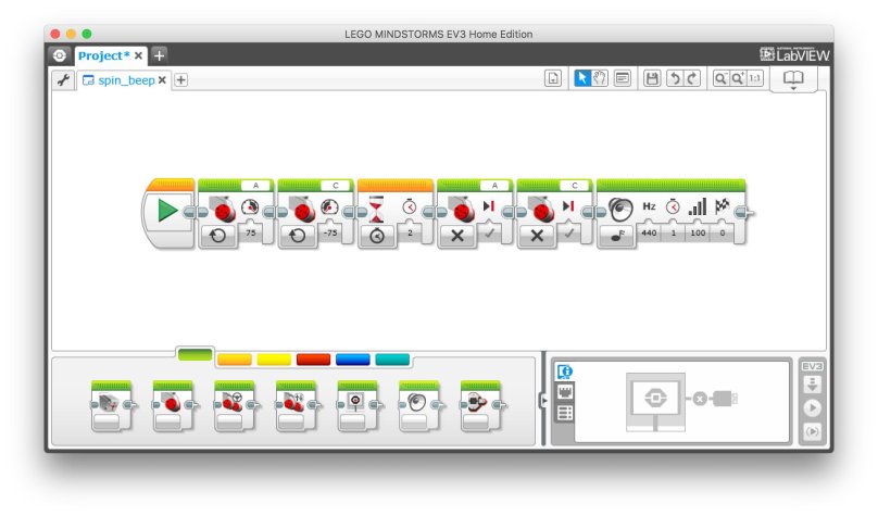 Программа лего Майндстормс ev3