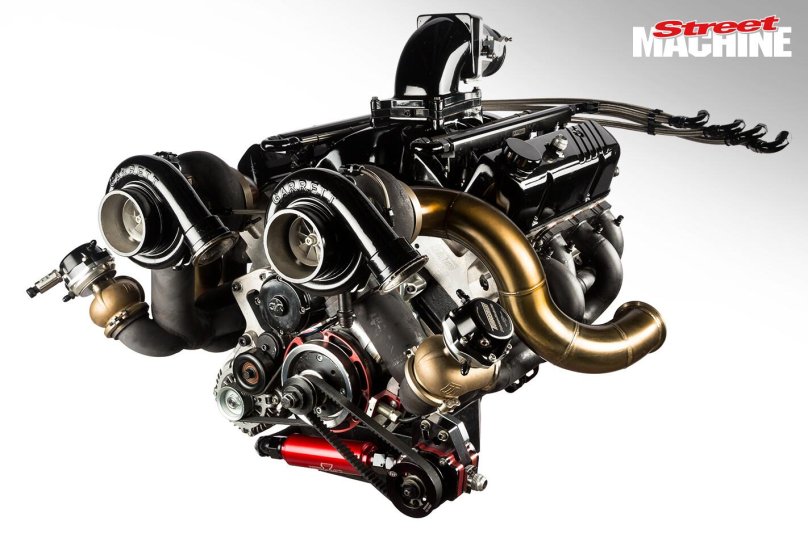 Твин турбо мотор