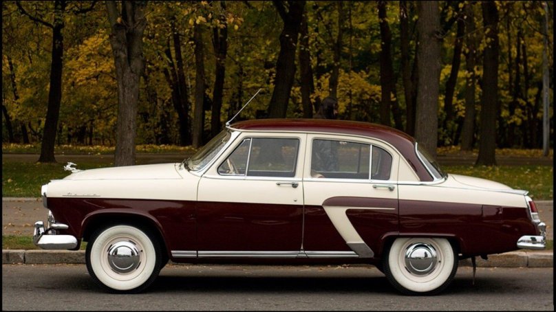 ГАЗ 21 Волга сбоку