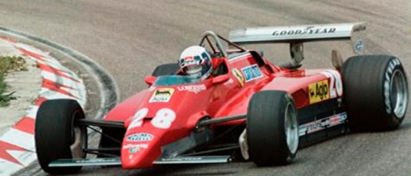 Didier Pironi - Ferrari 126c2 - 1982